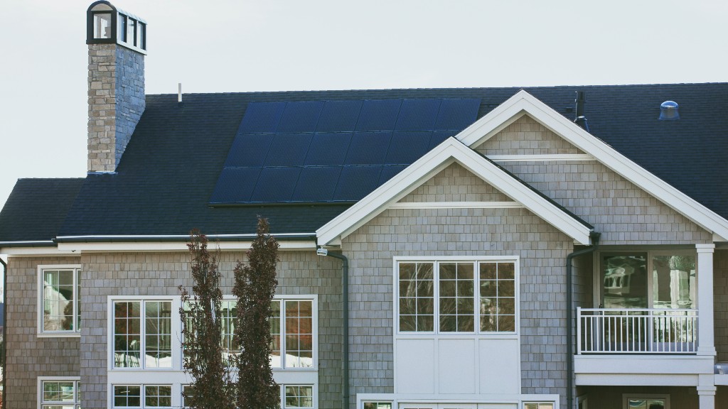 house with solar energy