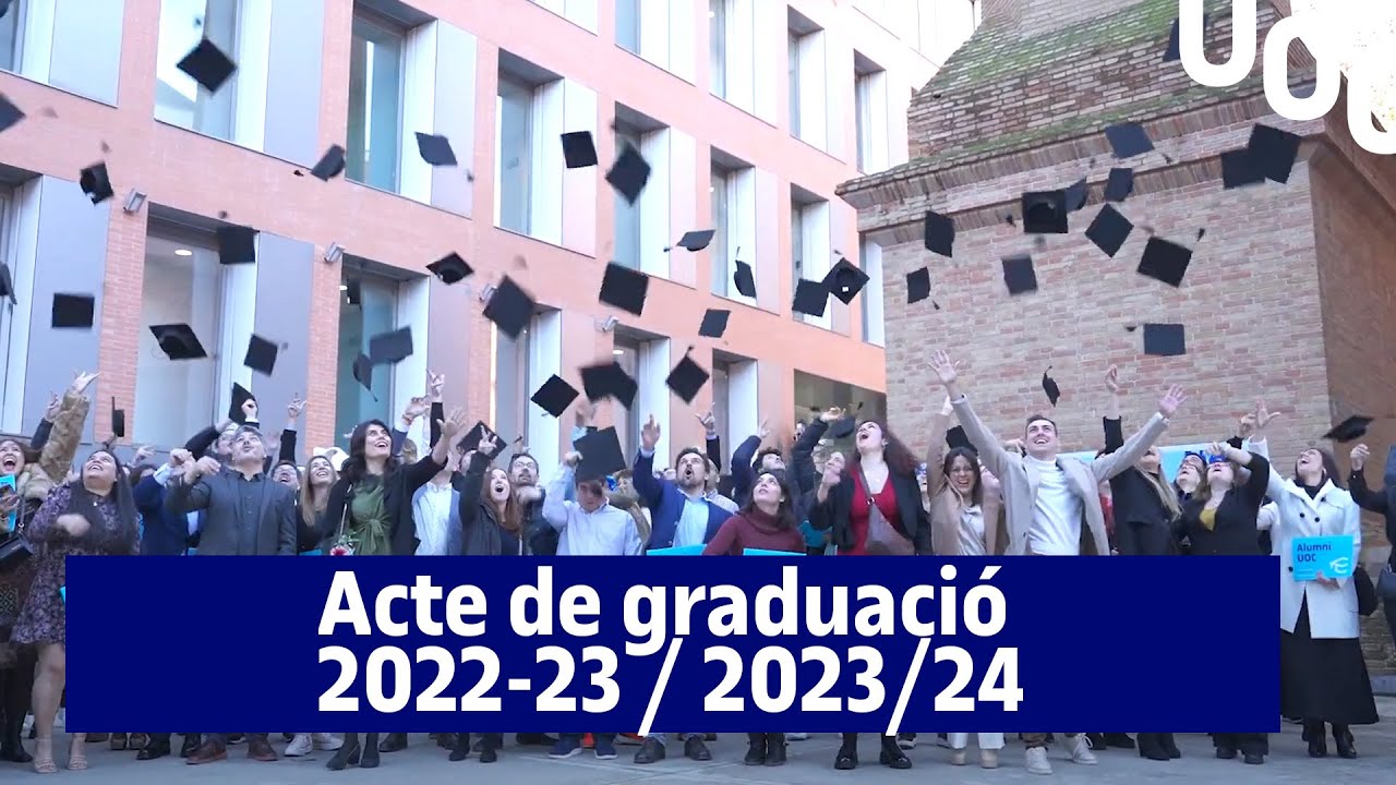 Graduació del curs 2022-2023 i 2023-2024